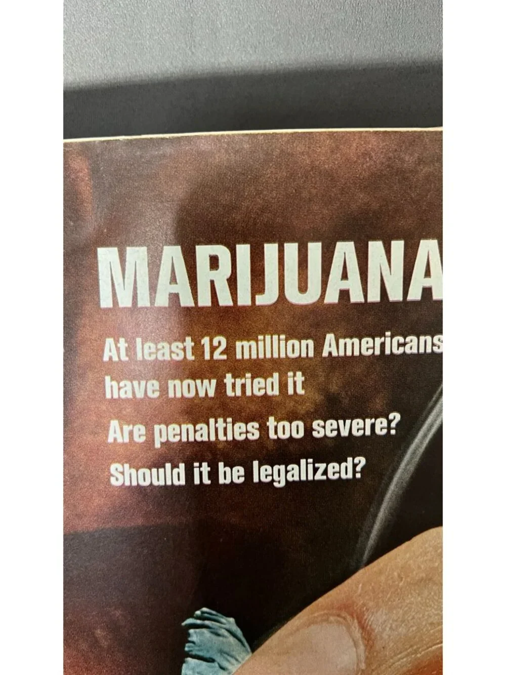 Life Magazine Legalization Debates October 31 1969 Vintage Issue